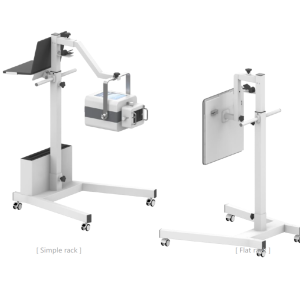 Sistema DR con Detector de Rayos X Humano Meditech serie TTU de Panel Plano 17 X 17″ y Generador de rayos X portátil Meditech TTU-60