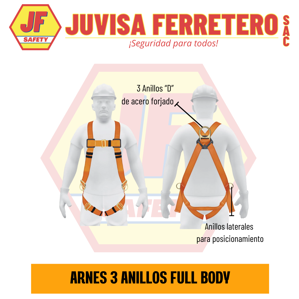 ARNES DE 3 ANILLOS FULL BODY TRUPER – HE14439
