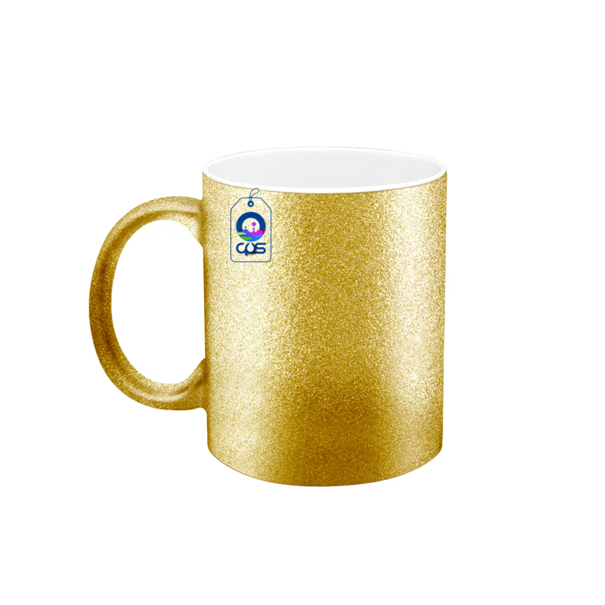 Taza de Cerámica 11oz Diamantada – Glitter Caja con 36pz - Imagen 5