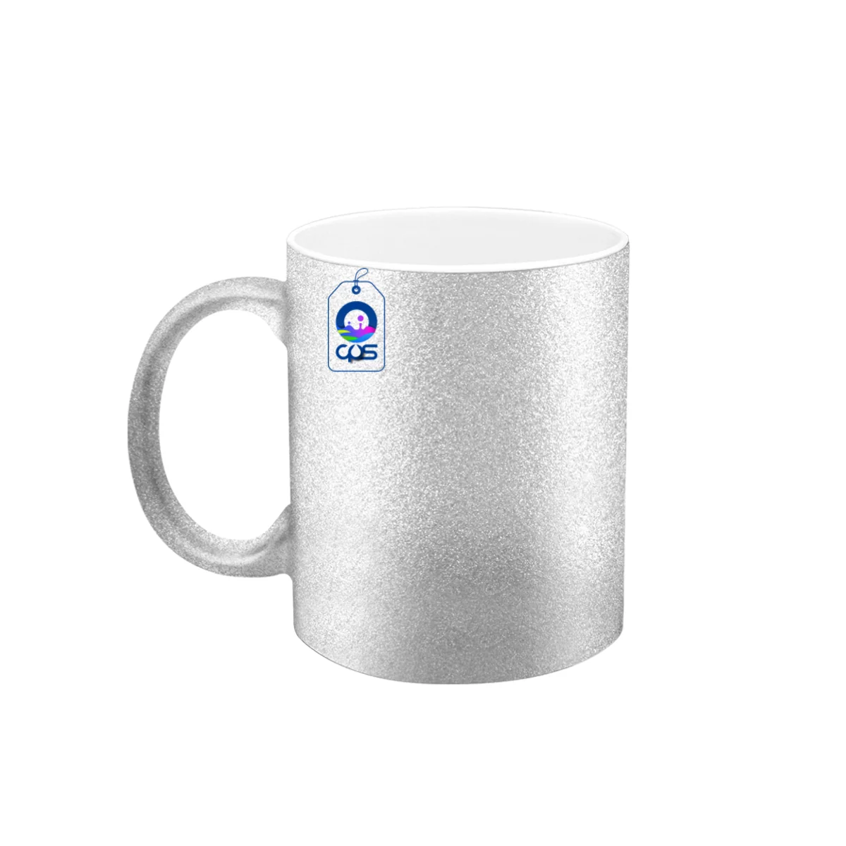 Taza de Cerámica 11oz Diamantada – Glitter Caja con 36pz - Imagen 4