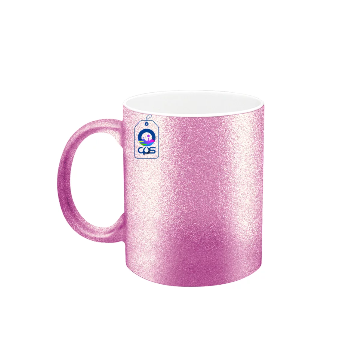 Taza de Cerámica 11oz Diamantada – Glitter Caja con 36pz - Imagen 3