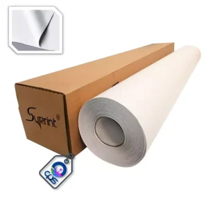 Vinil de Impresión Estático Blanco 1.52m x 50m Suprint