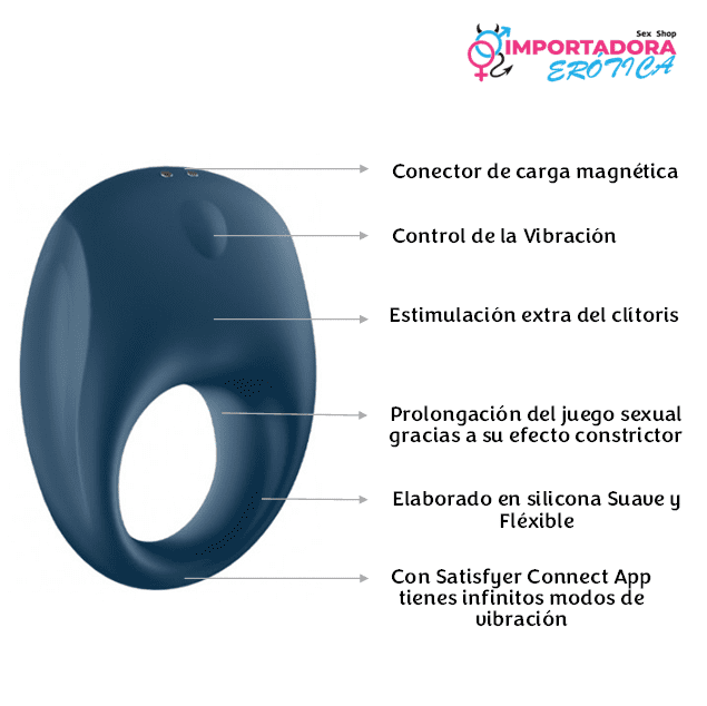 Anillo Vibrador Strong One - Imagen 4
