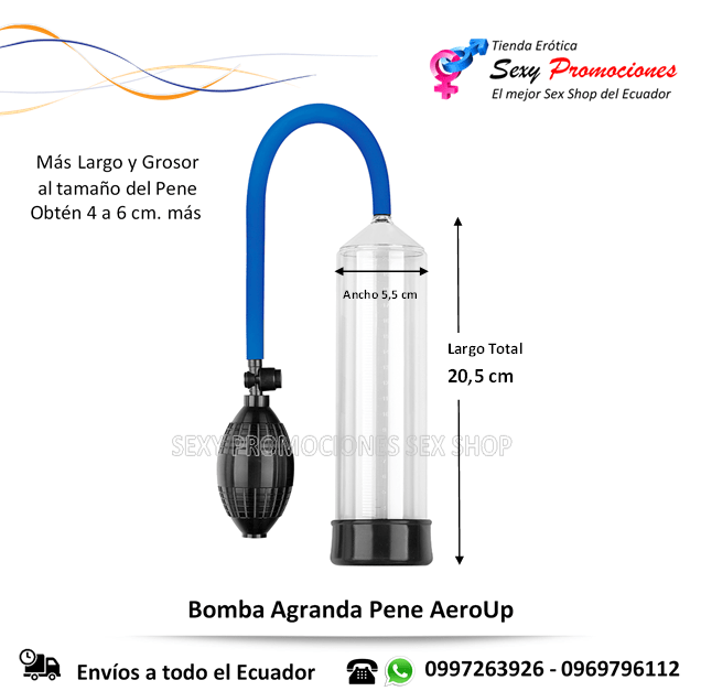 Bomba de Vacío Agranda Pene AeroUp - Imagen 4