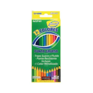 Colores x12 Punta Gruesa Zeppelin