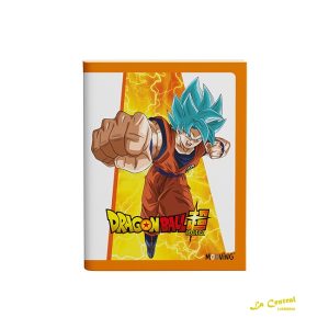 Cuaderno Mooving 16 X 21 Abrochado Dragon Ball Fire Bts 2025