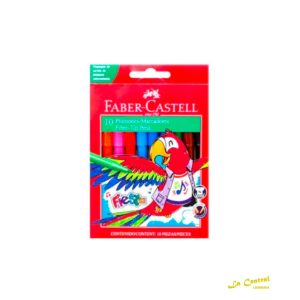 Faber Marcador Escolar Fiesta X 10 Estuche Carton