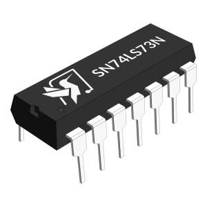 Circuito Integrado Flip Flop SN74LS73N