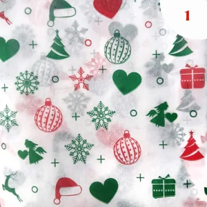 Papel Seda Navideño Pqte x10 unds