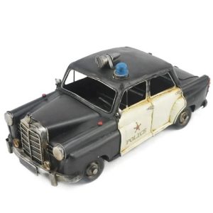 Patrulla Escarabajo Auto Clasico 34*16*15