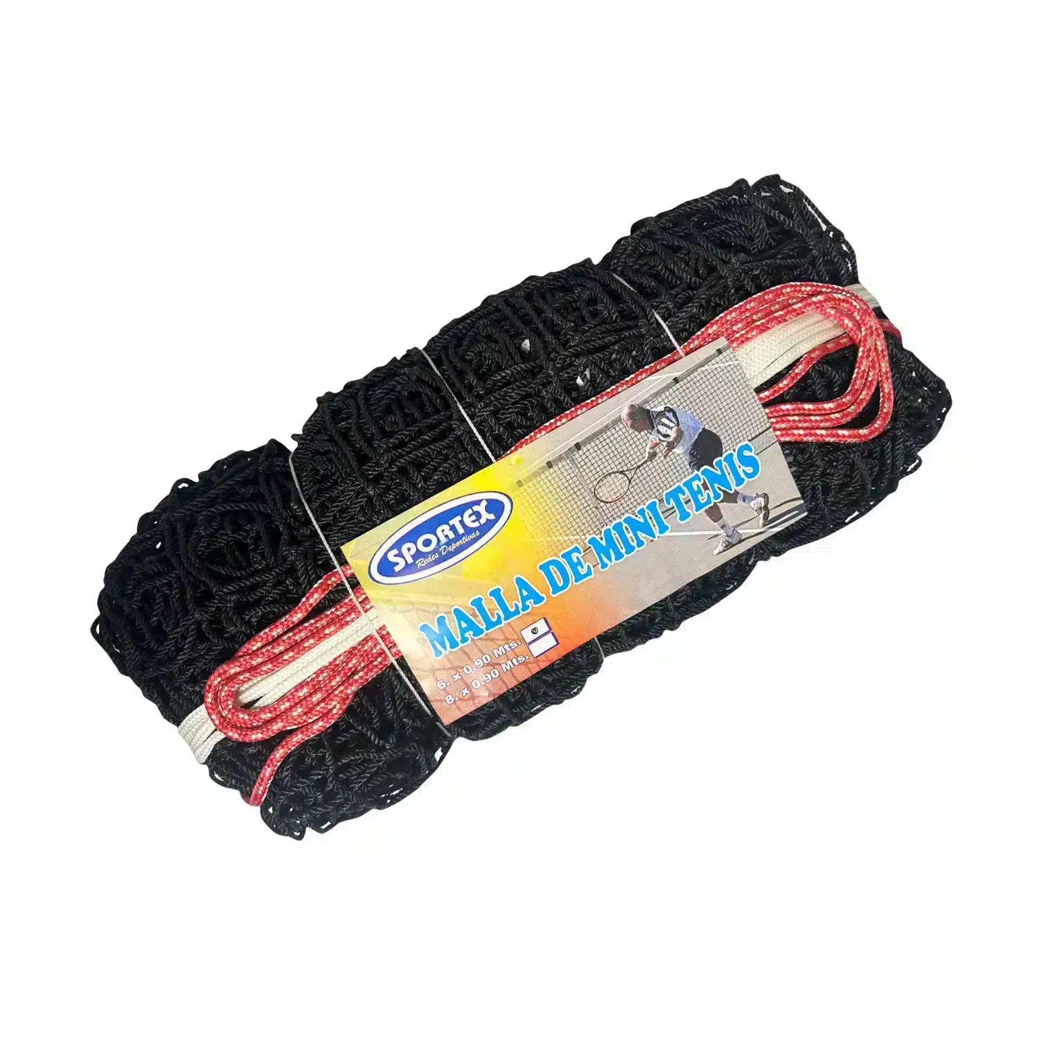 RED DE MINI TENIS SPORTEX CON TEMPLADOR BANDA DE LONA - Imagen 2