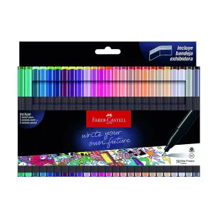 Rotuladores Grip Finepen x50 Faber Castell