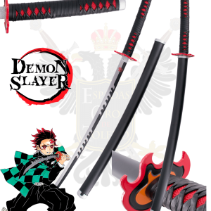 Katana Mingshao empuñada por Kamado Tanjirou de Demon Slayer